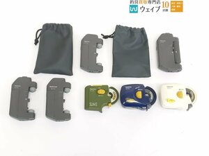 ハピソン YH-720 スリムII・YH-714 太糸 針結び器・ナショナル BH-716 他 計7点 針結び器 ライン結び器セット 釣り用品