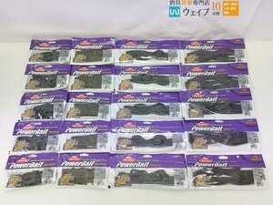 バークレイ パワーベイト マックスセント クリーチャーホッグ 4 ブラック・ランチワーム 6・キングテール 8 他 計20点 新品