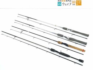 ダイワ プロキャスターX PR-X 602LFS・ダイワ プロキャスターX PR-X 602MLRB 等計4個中古