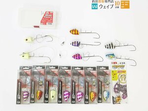 ダイワ 快適 船タチウオテンヤSS AG、ジャッカル アンチョビドラゴン テンヤ 他 ハヤブサ 等 太刀魚 テンヤ 計15点 未使用＆中古