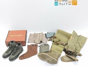 シムス L2ウェーディングブーツ サイズ12 29.5～30cm 等 ウェーダー 計6点 ジャンク品