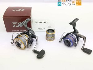 ダイワ 17 エクセラー 3012H、ABU アブガルシア カーディナル STX 2000S 替スプール付属 計2点セット