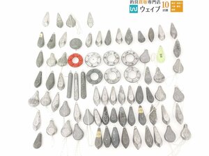 六角型オモリ 等 号数30号～40号 総重量約9.3kgセット おもり オモリ 錘