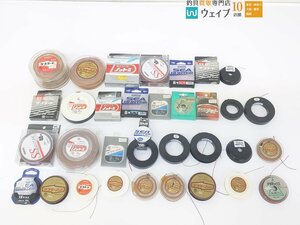 よつあみ ケプラーノット 100号・バリバス SS アシストライン 40号・YGKよつあみ ダイニーマ ノットII 70号他計33点ラインセット