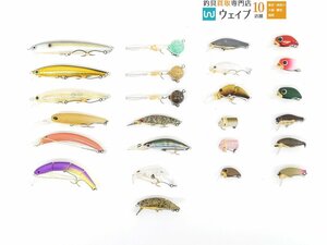 ヴァルケイン ハイドラム S・シマノ ふわとろ 35F・フィッシングエリア帝釈 ファットキャンディー 等計25個中古