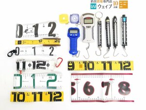 ダイワ デジタルスケール 25 ・ ラパラ デジタルスケール 等 計16点 ジャンク品