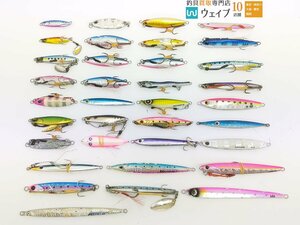 デュオ ドラッグメタルキャスト TG 30g、ハヤブサ ジャックアイ マキマキ 30g、ジャンプライズ モモパンチ 60g 他 計35点