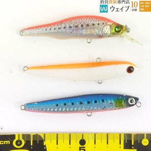 アイマ 魚道 ヘビーサーファー 90、ダイワ フラットジャンキー サーフブレイカー 95S、メガバス、デュオ 他 計21点の画像9