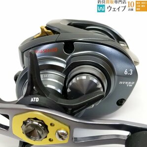 ダイワ スティーズ A TW 1016HL 6.3 左巻き ※SLP RCSクランクハンドル 90cm カスタムありの画像6