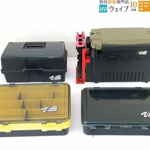 メイホウ バーサス VS-7030・VS-3070・VS-3060・VS-7070N 計4点 タックルボックスセット 付属品ありの画像1