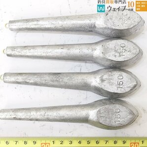 胴突き 下オモリ スカリー 錘 150号・200号 計10点 約6.8Kgの画像2