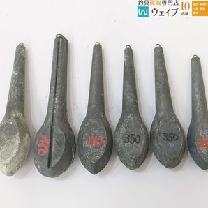 胴突き 下オモリ 錘 250～400号 約8.2kgの画像1