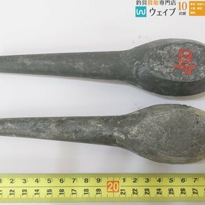 胴突き 下オモリ 錘 400号 計5点セットの画像2