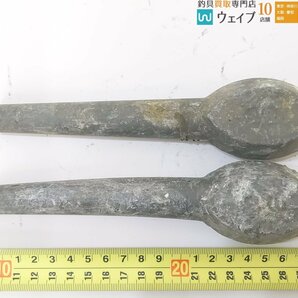 胴突き 下オモリ 錘 300号 計7点 約7.9kgの画像2