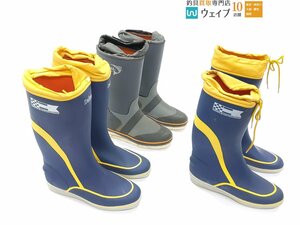 ダイワ 長ぐつ ロングブーツ サイズL・ファイナル 日本工業 長ぐつ ロングブーツ サイズL 計3個未使用