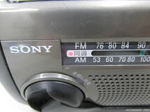◆ ソニー SONY ICF-B99 AM/FM 防災ラジオ ライト サイズ約13 x 8 x 5.5 cm /6471SA-D_画像8