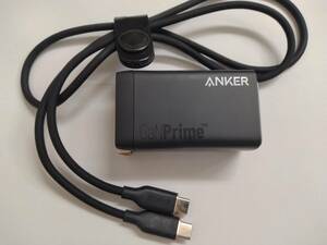 ■アンカー Anker 735 Charger (GaNPrime 65W) 急速充電器　A2668　 純正 USB Type-C to C ケーブル付き C　