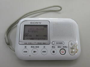 ◆ ソニー SONY ICD-LX30 メモリーカードレコーダー /6103SA-D