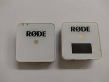 ■RODE ロード Wireless GO white ワイヤレスシステム WIGOW C_画像1