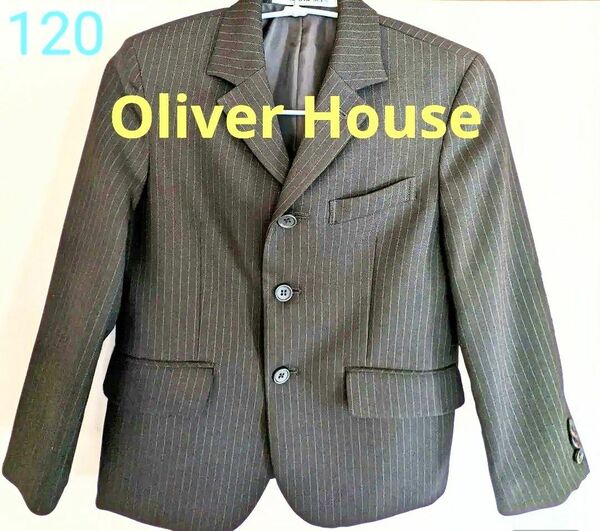 オリバーハウス　oliver house フォーマルジャケット　男の子　120 入学式　セレモニー　冠婚葬祭　七五三