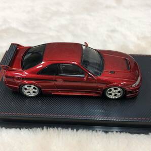 中古 保管品 イグニッションモデル 1/64 Nismo R33 GT-R 400R RED レッド 赤の画像2