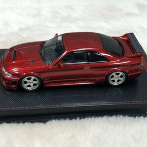 中古 保管品 イグニッションモデル 1/64 Nismo R33 GT-R 400R RED レッド 赤の画像4