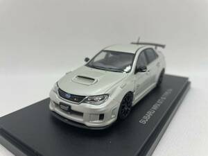 エブロ 1/43 スバル SUBARU WRX STI tS TYPE RA ホワイト J05-03-104