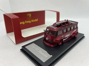 Lang Feng 1/64 フォルクスワーゲン VW T1 Bus Kombi CocaCola J04-R-509