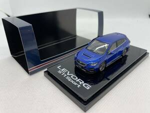 ホビージャパン 1/64 スバル Hobby Japan SUBARU LEVORG VN-5 STI Sport STI Blue J08-1-063