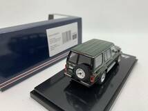 ホビージャパン 1/64 トヨタ ランドクルーザー Hobby Japan Toyota Landcruiser 70 ZX 4DOOR 1994 グリーン J04-L-222_画像3