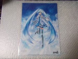 初音ミク SNOW MIKU 2014 雪ミク スカイタウン限定クリアファイル / KEI ボーカロイド