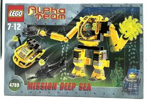 【未開封】 LEGO／レゴ 4789 Alpha Team Aquatic Mech レゴ アクアティックメカ