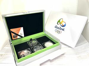 Rio Olympic 2016 銀貨 記念コイン B 4種 セット リオ オリンピック 925 五輪