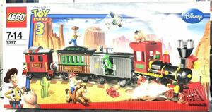 [ нераспечатанный ] LEGO Lego 7597 TOY STORY Lego Disney Toy Story we Stan *to дождь. слежение WESTERN TRAIN CHASE