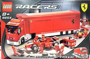 【未開封】 廃盤品 LEGO レゴ RACERS 8654 SCUDERIA FERRARI TRUCK レーサーズ フェラーリ F1 ブロック