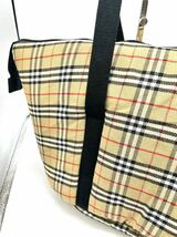 ●BURBERRY バーバリー●ノバチェック●キャンバス●ペット キャリー バッグ●ベージュ 赤 白 黒_画像3