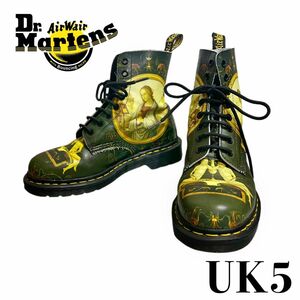 【レア】Dr Martens 8EYE UK5 絵画シリーズ 受胎告知 8ホール