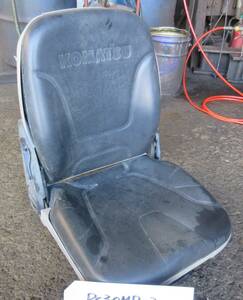 PC30MR-3　座席　Seat　運転席　39327　KOMATSU　Komatsu　Excavator 中古 Construction Machinery建機 Excavator