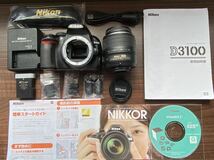 ■実用品■ニコン Nikon D3100 AF-S DX NIKKOR 18-55mm F3.5-5.6G VR レンズキット_画像2