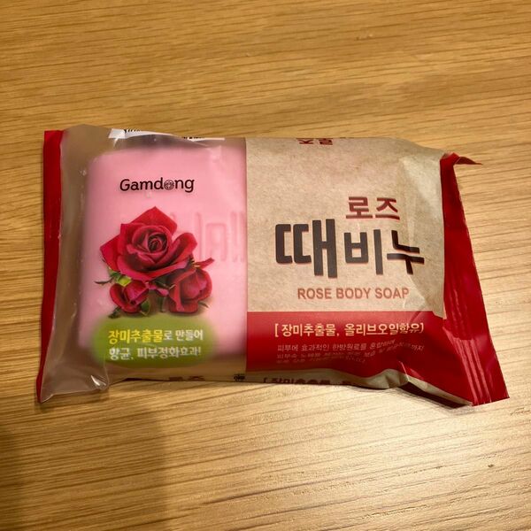 韓国　ローズボディソープ　薔薇