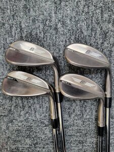 119338。Titleist タイトリスト ボーケイデザイン SM8 ウェッジ 4本 50° 52° 54° 58°