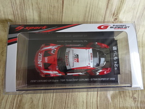 スパーク★SPARK★1/43 ZENT CERUMO GR Supra-TGR TEAM ZENT CERUMO-GT500 SUPER GT 2022(SGT032)