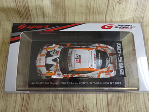 スパーク★SPARK★1/43 au TOM'S GR Supra-TGR TEAM au TOM'S-GT500 SUPER GT 2023(SGT060)