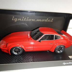 ignition model 1/18 Fairlady 240ZG (HS30) Full Works Red watanabe 絶版 0953の画像3