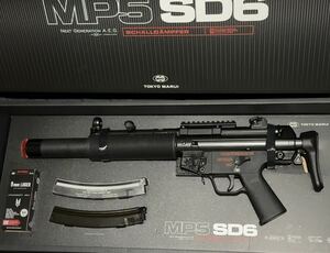 【中古】MP5SD次世代 マウント付き　MP5 東京マルイ製 検索)次世代電動ガンmp5a4 mp5a5 