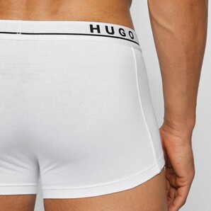 【サイズ選択】定価7700円■HUGO BOSS■ボクサーパンツ3枚セット■ストレッチ■ヒューゴボス■ボクサーブリーフ■白ｘ 3■3枚組■の画像4