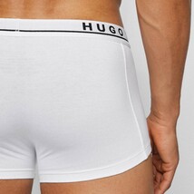 【サイズ選択】定価7700円■HUGO BOSS■ボクサーパンツ3枚セット■ストレッチ■ヒューゴボス■ボクサーブリーフ■白ｘ 3■3枚組■_画像4