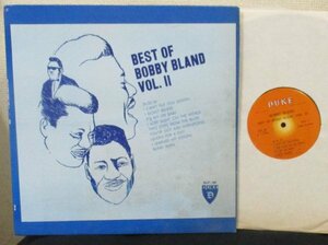 ☆彡 Bobby Bland Best Of Bobby Bland Vol. II [ US mono '68 ORIG Duke DLP-86 ]