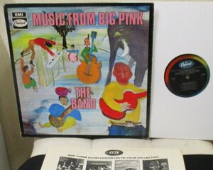 ☆ MONO 彡 英國盤 The Band Music From Big Pink [ UK ORIG '68 Capitol Records T 2955]