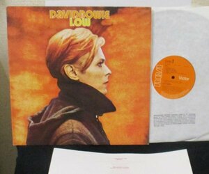 *MINT-. britain . record David Bowie Low [ UK ORIG '77 RCA PL 12030 ]